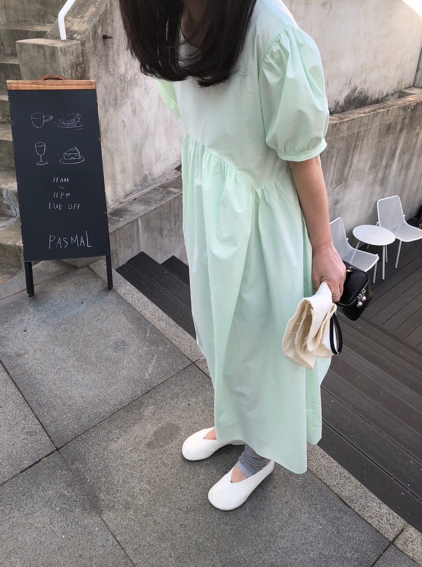 MELTED-P韓國直郵女士新款休閑人氣熱賣推薦職業25春夏連衣裙MELTED-P連衣裙