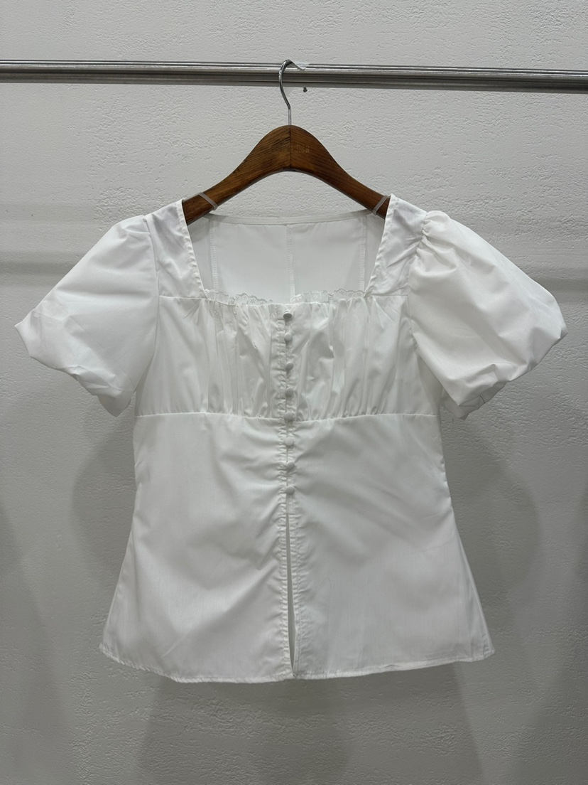 BANI BLUSH東大門代購女士新品熱賣休閑25春夏真品襯衫蕾絲衫BANI BLUSH襯衫/蕾絲衫