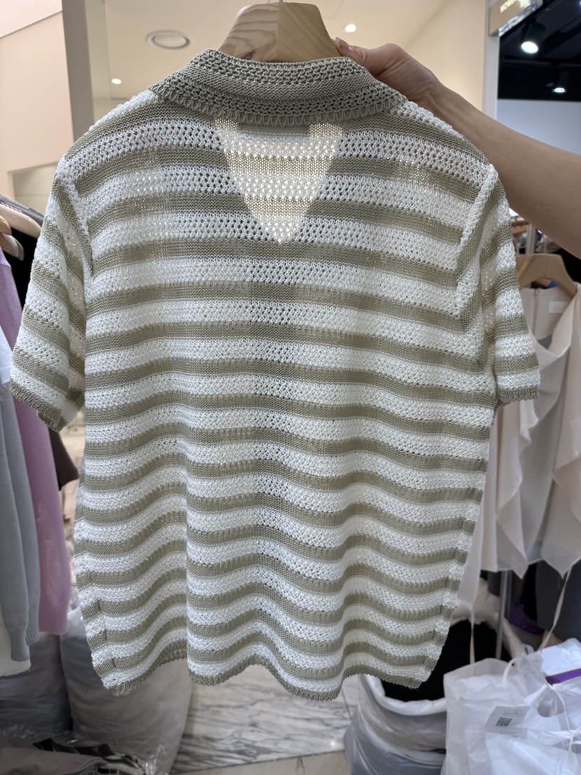 YIKHO STYLE韓國代購女裝新款真品25春夏休閑職業熱賣針織衫YIKHO STYLE針織衫