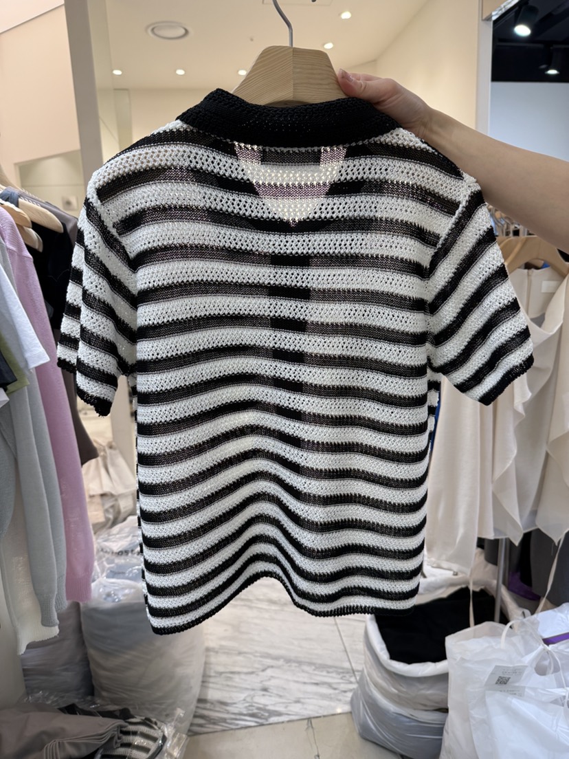 YIKHO STYLE韓國代購女裝新款真品25春夏休閑職業熱賣針織衫YIKHO STYLE針織衫