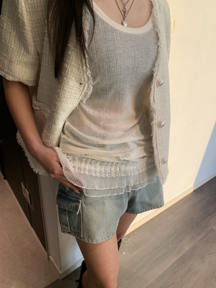 BADCALM韓國代購女士新款休閑熱賣時尚人氣25春夏真品吊帶背心BADCALM吊帶/背心