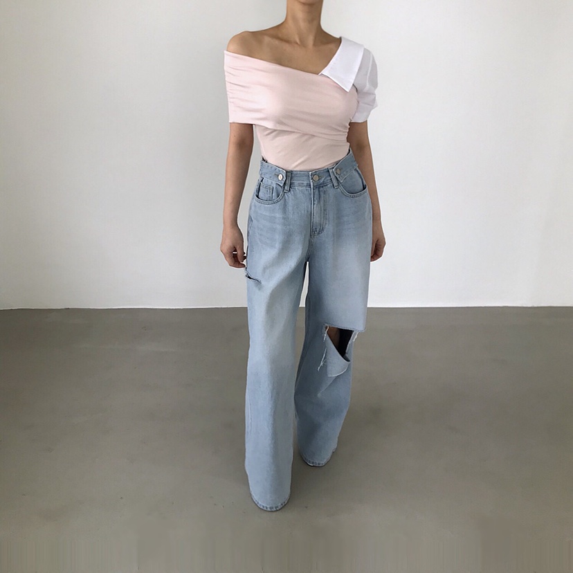 2TWO MOON東大門代購女士新款真品休閑25春夏人氣襯衫蕾絲衫2TWO MOON襯衫/蕾絲衫
