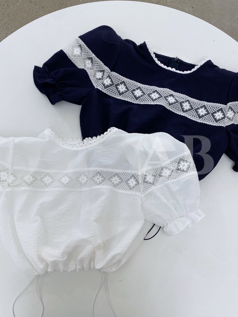 AB韓國直郵女裝新品職業25春夏人氣推薦真品熱賣襯衫蕾絲衫AB襯衫/蕾絲衫