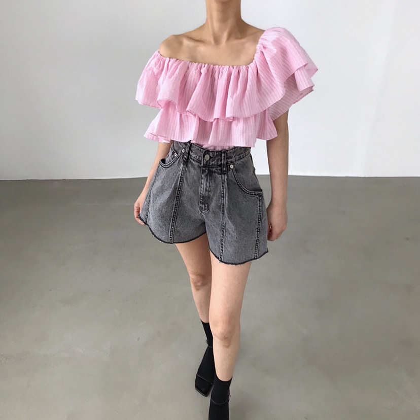 2TWO MOON東大門代購女士新品職業真品時尚人氣襯衫蕾絲衫2TWO MOON襯衫/蕾絲衫