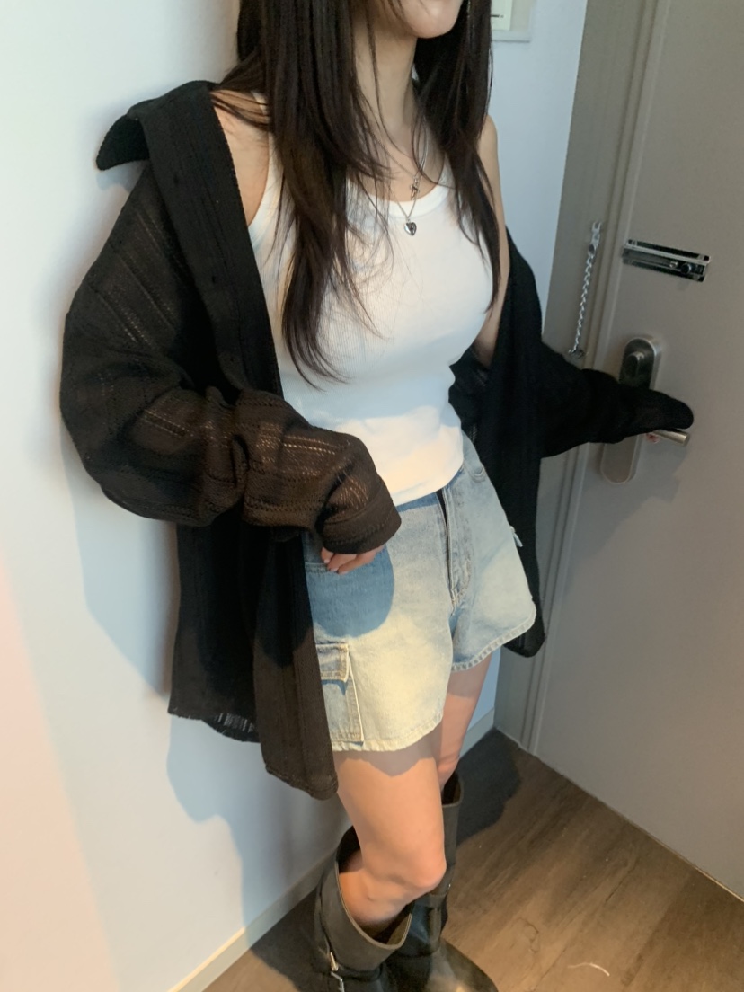 BADCALM東大門實拍女士新款熱賣真品25春夏休閑人氣時尚短褲BADCALM短褲