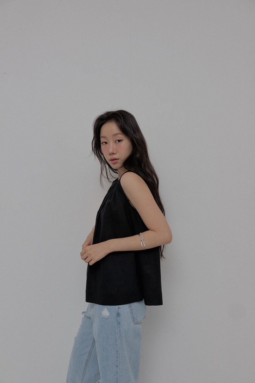 ATHEA東大門代購女裝新款時尚推薦25春夏職業襯衫蕾絲衫亞麻布ATHEA襯衫/蕾絲衫