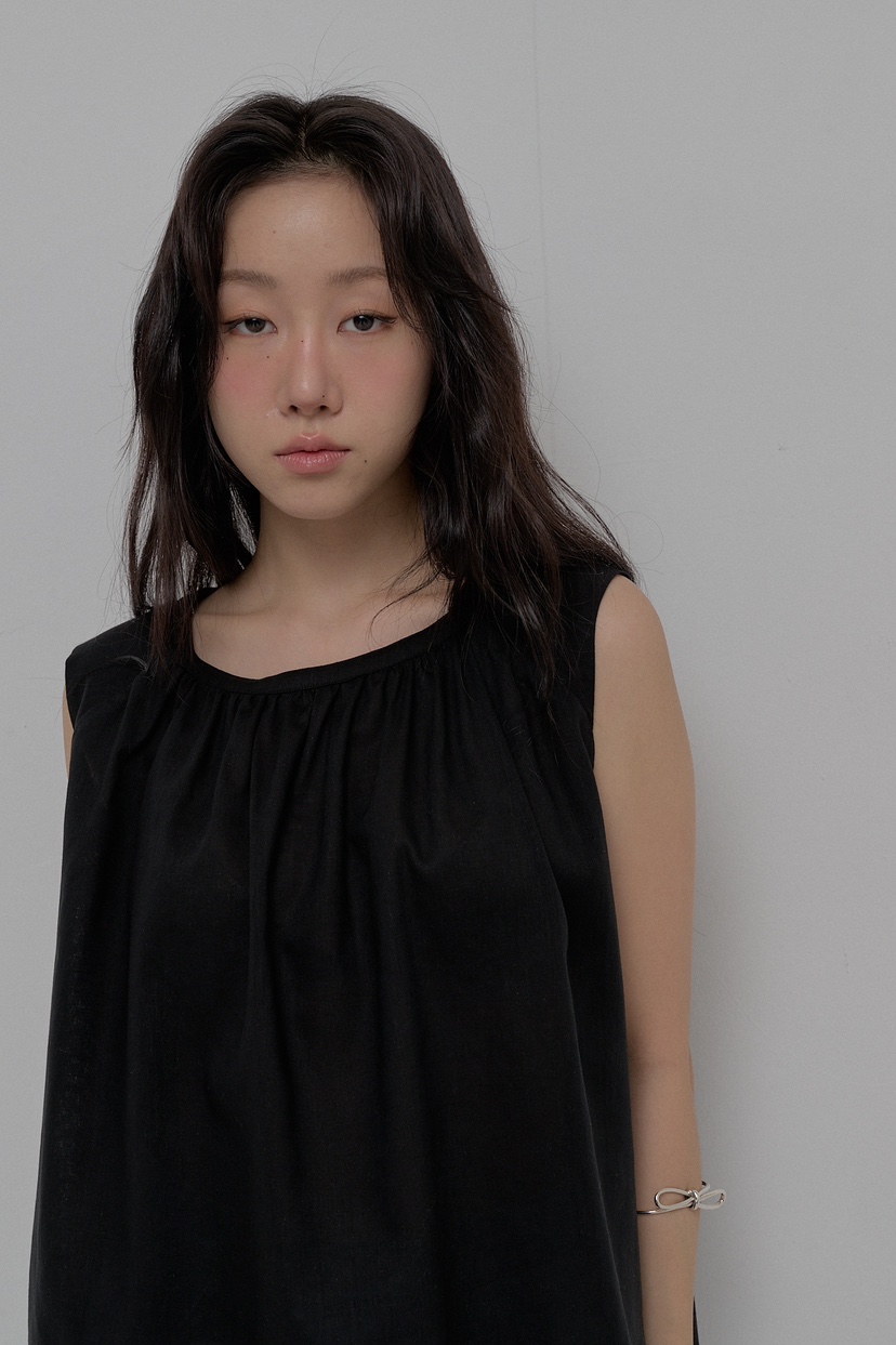ATHEA東大門代購女裝新款時尚推薦25春夏職業襯衫蕾絲衫亞麻布ATHEA襯衫/蕾絲衫