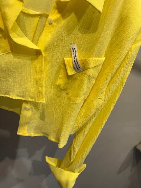 1.3韓國直郵女裝新款真品時尚熱賣人氣25春夏職業襯衫蕾絲衫1.3襯衫/蕾絲衫