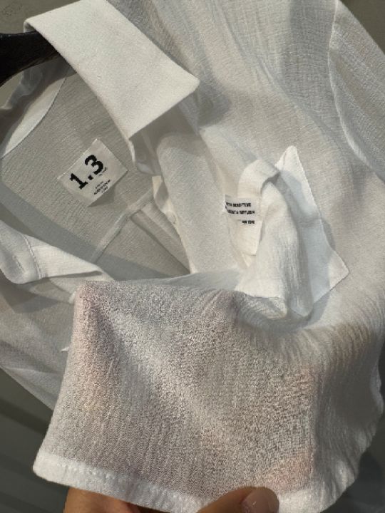 1.3韓國直郵女裝新款真品時尚熱賣人氣25春夏職業襯衫蕾絲衫1.3襯衫/蕾絲衫