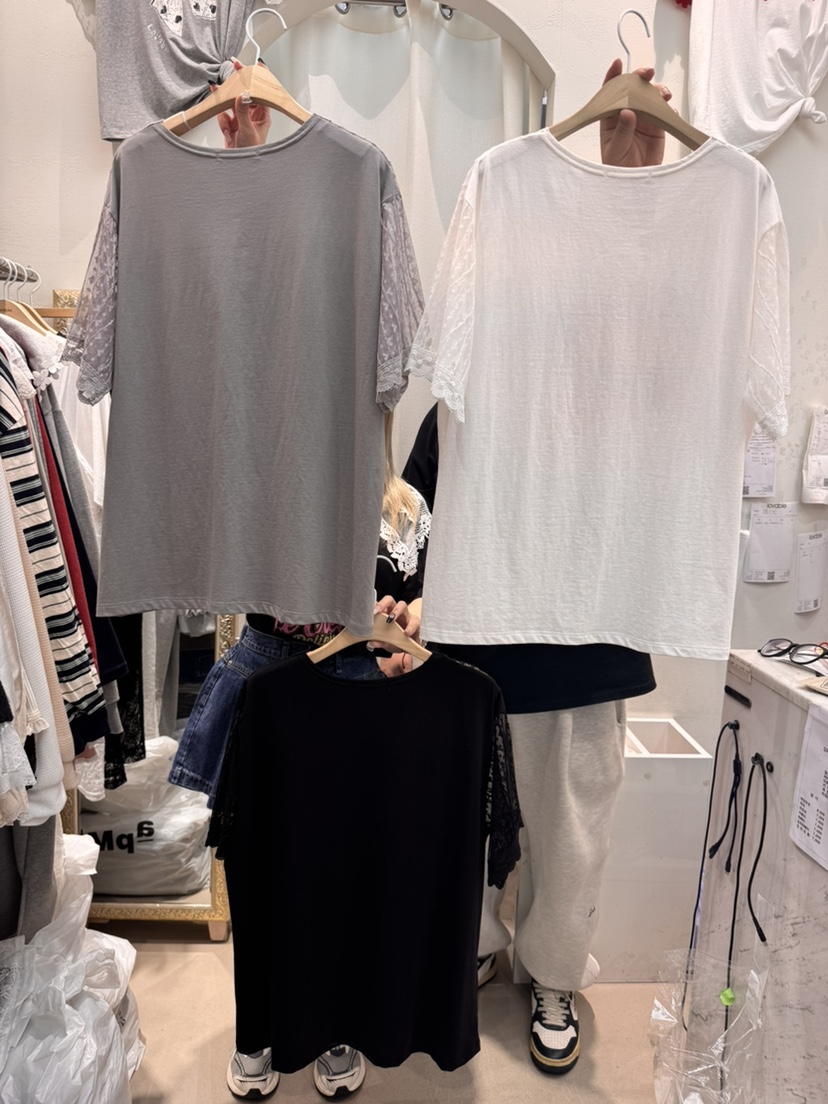 LOVABLE韓國直郵女裝新品真品熱賣25春夏休閑時尚推薦職業T恤LOVABLET恤