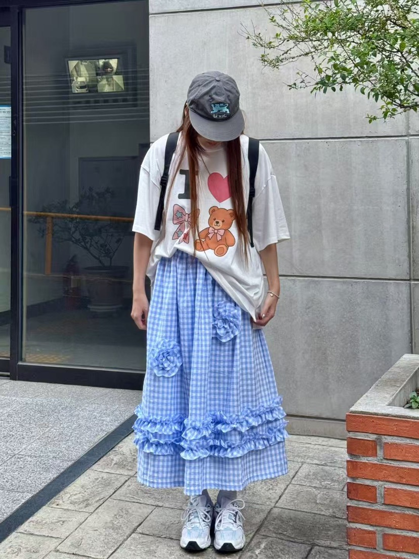 TOLL韓國直郵女裝新款推薦休閑時尚真品熱賣人氣職業25春夏T恤TOLLT恤