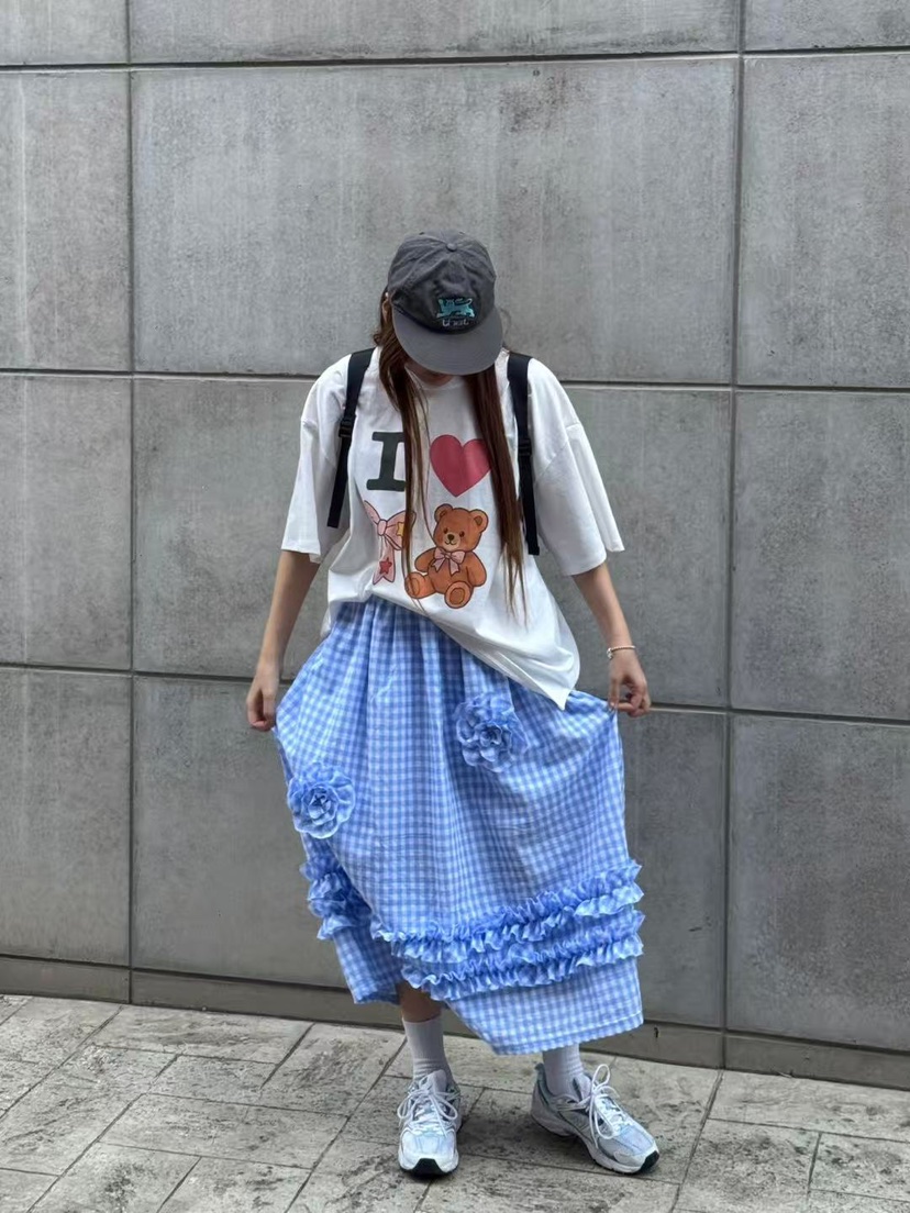 TOLL韓國直郵女裝新款推薦休閑時尚真品熱賣人氣職業25春夏T恤TOLLT恤