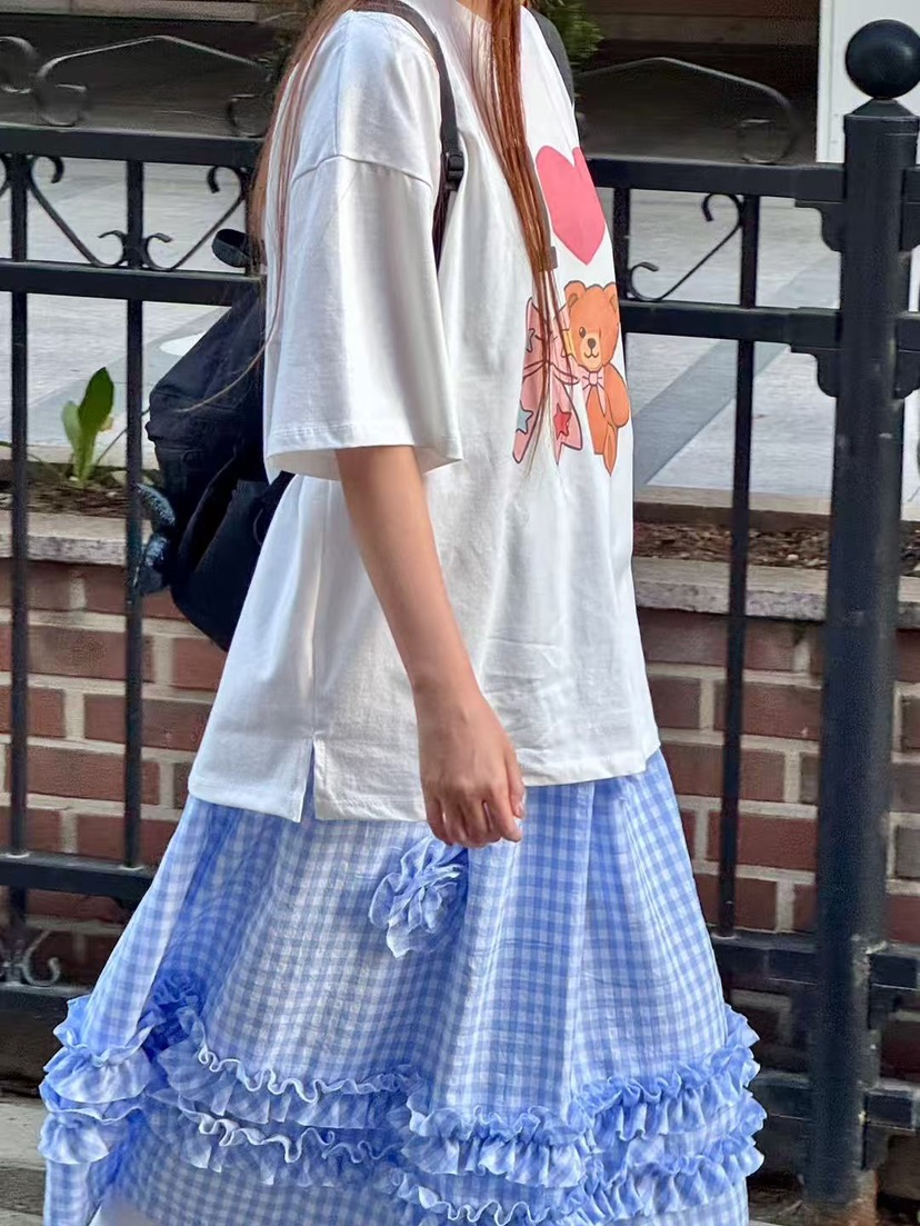TOLL韓國直郵女裝新款推薦休閑時尚真品熱賣人氣職業25春夏T恤TOLLT恤