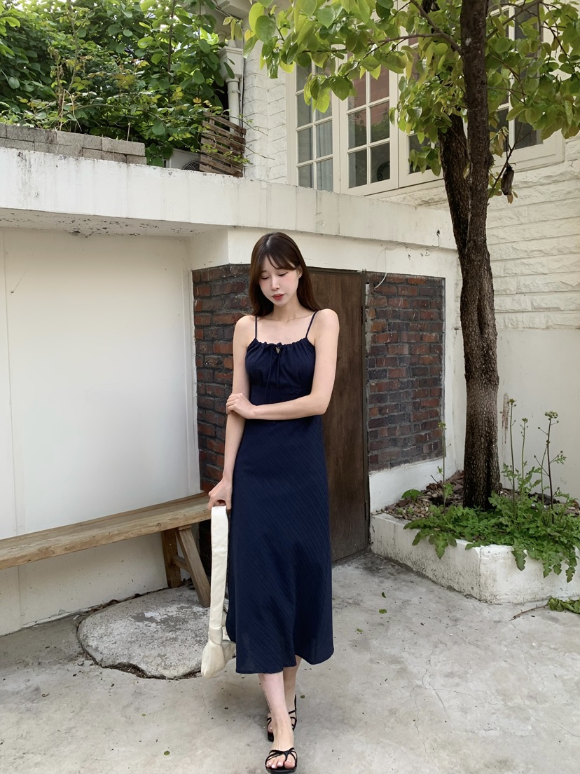 ALATE東大門實拍女裝新品25春夏職業推薦休閑人氣連衣裙蝴蝶結LEGACY連衣裙
