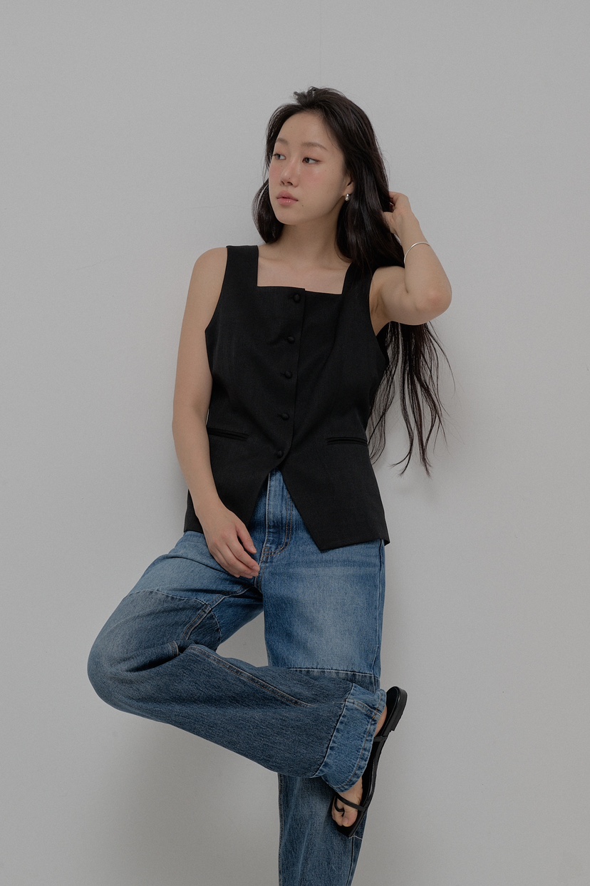 ATHEA東大門實拍女裝新款熱賣25春夏休閑推薦職業真品時尚馬甲ATHEA馬甲