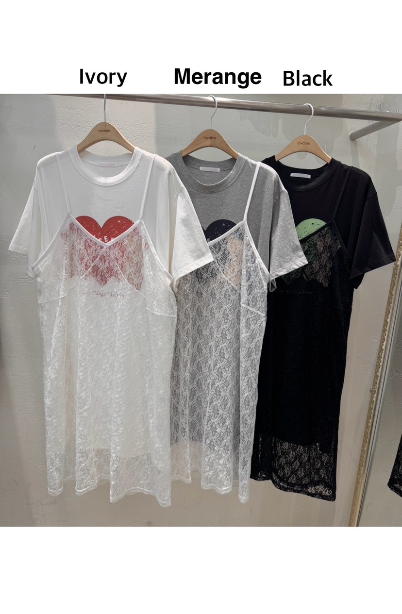 LOVABLE韓國直郵女裝新品推薦25春夏時尚休閑真品熱賣連衣裙LOVABLE連衣裙