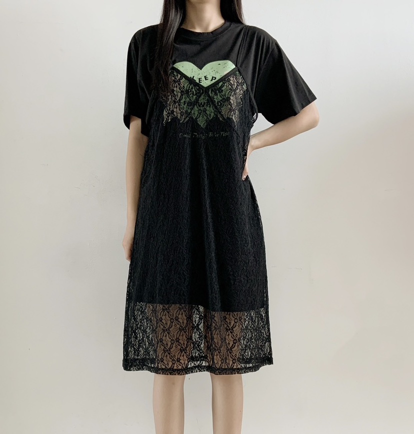 LOVABLE韓國直郵女裝新品推薦25春夏時尚休閑真品熱賣連衣裙LOVABLE連衣裙
