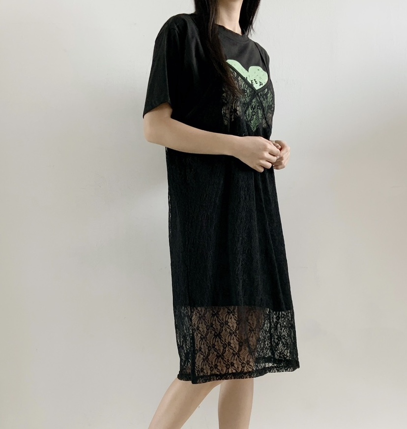 LOVABLE韓國直郵女裝新品推薦25春夏時尚休閑真品熱賣連衣裙LOVABLE連衣裙