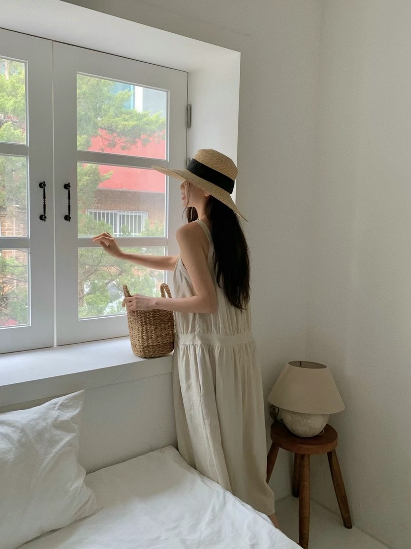 ANOU東大門實拍女裝新款真品職業25春夏熱賣休閑人氣連衣裙ANOU連衣裙