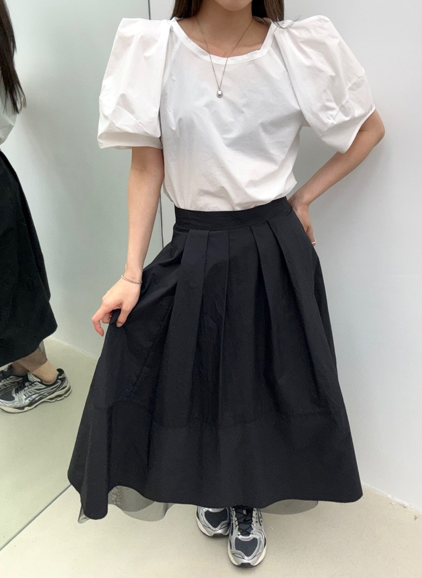 JMIND東大門直郵女士新款真品推薦熱賣人氣襯衫蕾絲衫泡泡袖JMIND襯衫/蕾絲衫