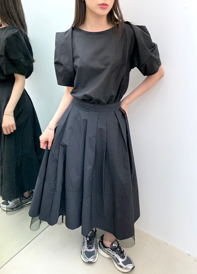 JMIND東大門直郵女士新款真品推薦熱賣人氣襯衫蕾絲衫泡泡袖JMIND襯衫/蕾絲衫
