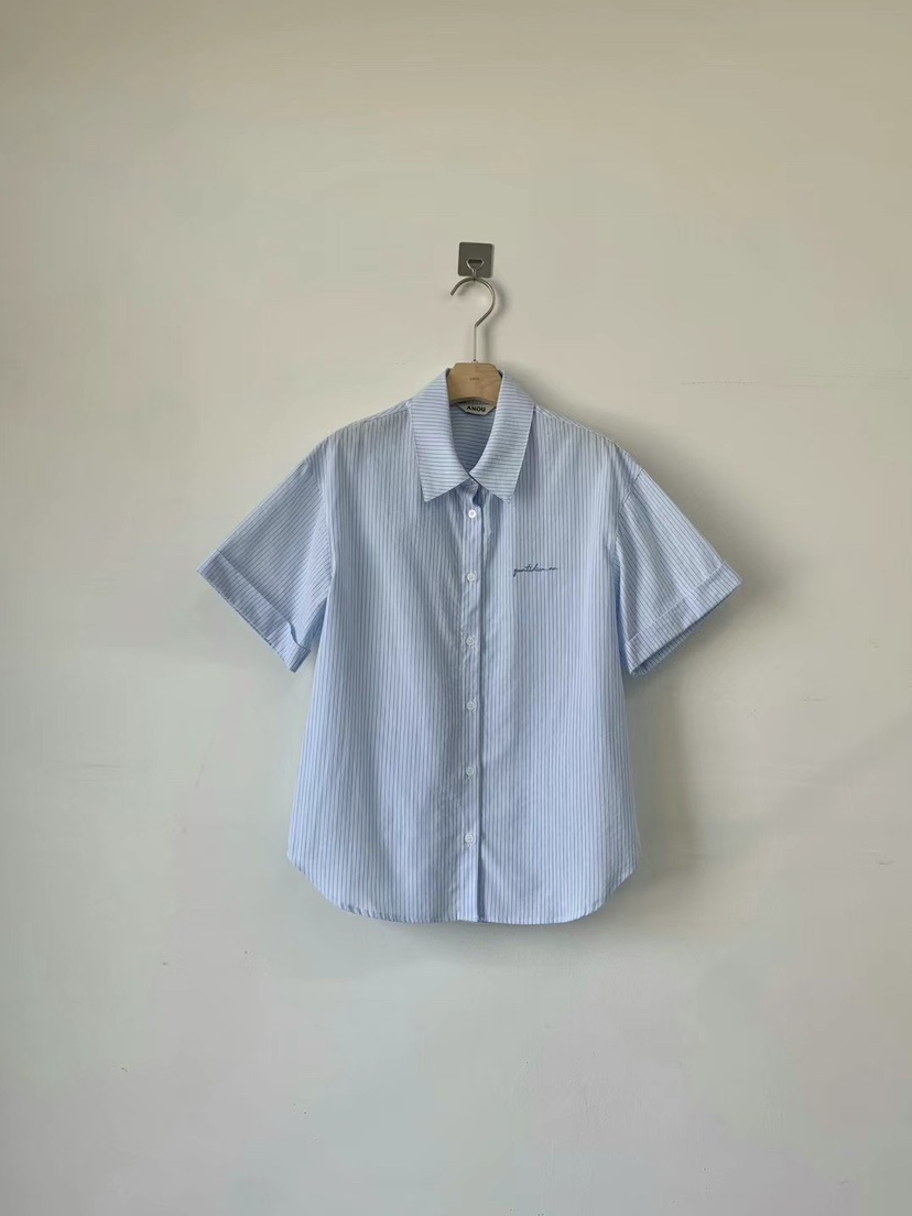 ANOU東大門代購女士新品真品25春夏休閑熱賣推薦襯衫蕾絲衫ANOU襯衫/蕾絲衫圖色2
