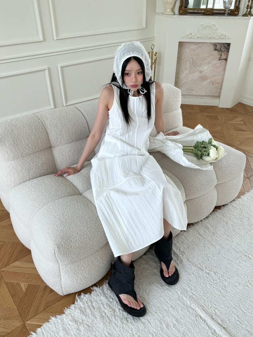 BLACK RIBBON-A韓國直郵女士新款職業25春夏時尚人氣連衣裙BLACK RIBBON-A連衣裙