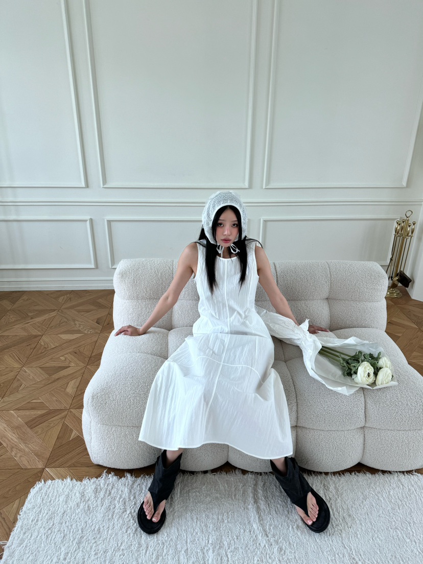 BLACK RIBBON-A韓國直郵女士新款職業25春夏時尚人氣連衣裙BLACK RIBBON-A連衣裙