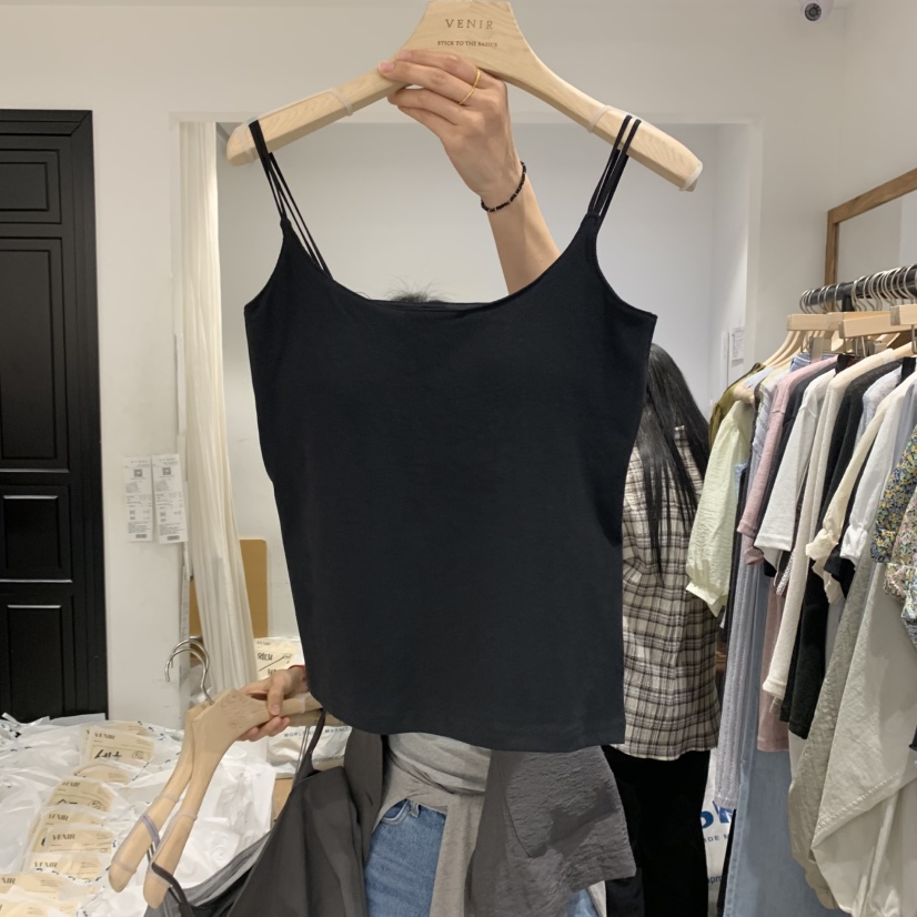 VENIR-a東大門代購女裝新品25春夏時尚休閑人氣熱賣吊帶背心VENIR-a吊帶/背心圖色3