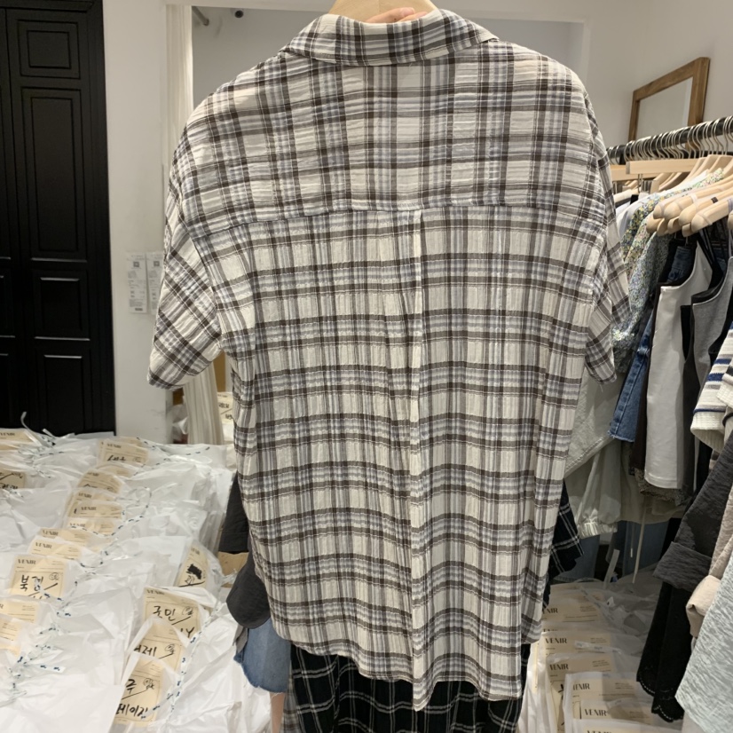 VENIR-a東大門實拍女士新款職業休閑25春夏熱賣襯衫蕾絲衫VENIR-a襯衫/蕾絲衫