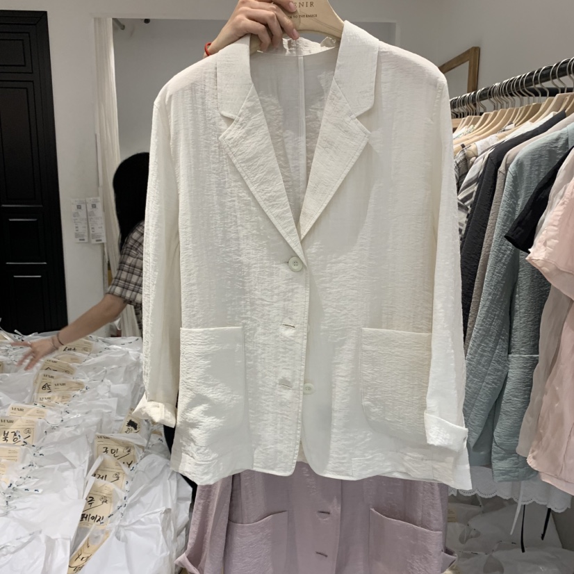 VENIR-a韓國代購女士新品真品推薦人氣時尚職業25春夏夾克VENIR-a夾克