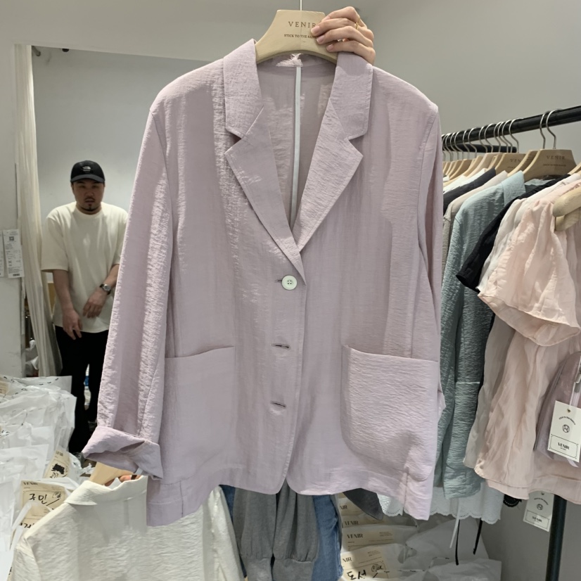 VENIR-a韓國代購女士新品真品推薦人氣時尚職業25春夏夾克VENIR-a夾克圖色2