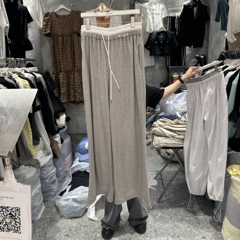A-DEL韓國直郵㊣女裝新款人氣推薦25春夏熱賣休閑時尚休閑褲A-DEL休閑褲圖色3