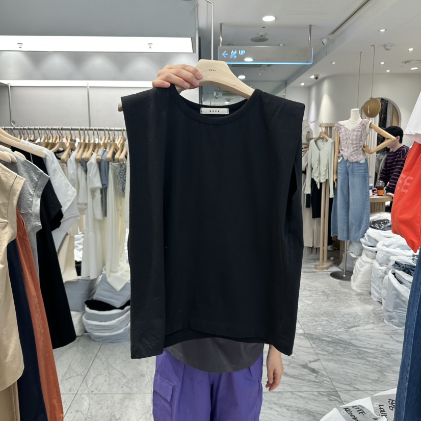 REVE-L韓國㊣直郵東大門代購女裝新款25春夏熱賣時尚吊帶背心REVE-L吊帶/背心圖色4
