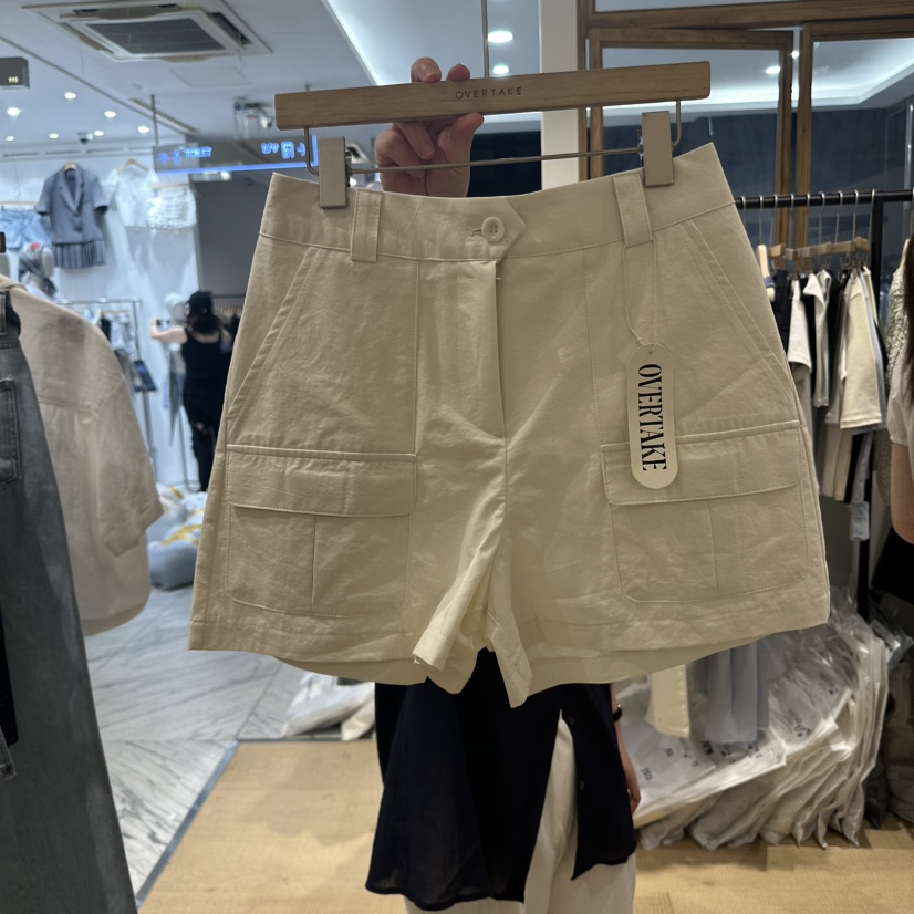 OVERTAKE韓國㊣直郵東大門代購女裝新款人氣休閑時尚推薦短褲OVERTAKE短褲