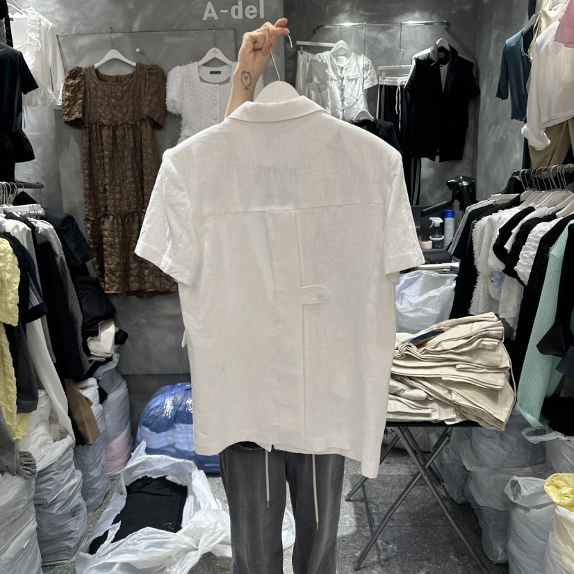 A-DEL韓國直郵㊣東大門實拍女裝新品熱賣休閑25春夏人氣夾克A-DEL夾克