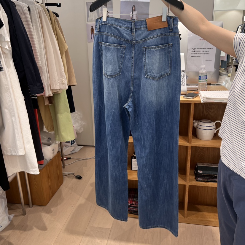 THE TARDUST韓國㊣直郵東大門代購女裝新款熱賣時尚牛仔褲THE TARDUST牛仔褲