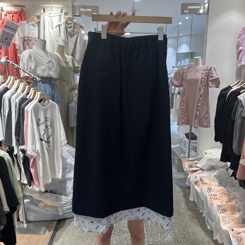 DELLING韓國直郵㊣東大門實拍女裝新品25春夏推薦時尚熱賣長裙DELLING長裙