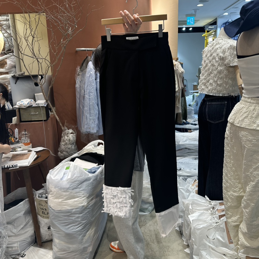 MIENNE韓國㊣直郵東大門代購女裝新款人氣時尚熱賣25春夏休閑褲MIENNE休閑褲圖色2
