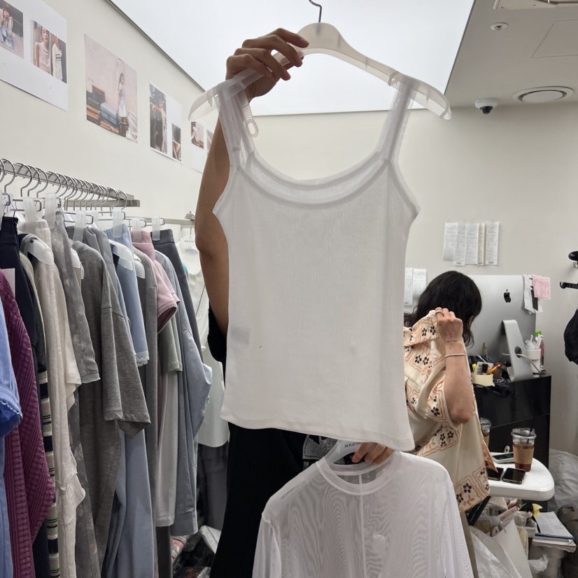 SOLD OUT韓國代購女裝新品休閑職業推薦時尚25春夏吊帶背心SOLD OUT吊帶/背心