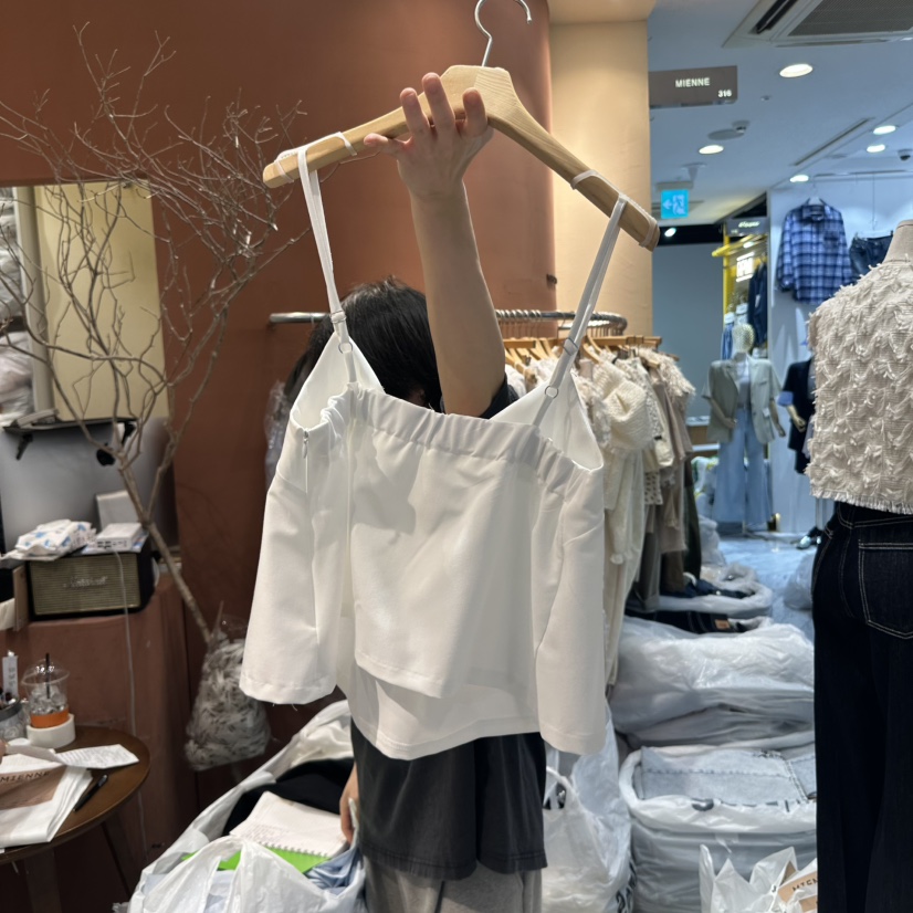 MIENNE東大門實拍女裝新品推薦職業25春夏熱賣真品吊帶背心MIENNE吊帶/背心