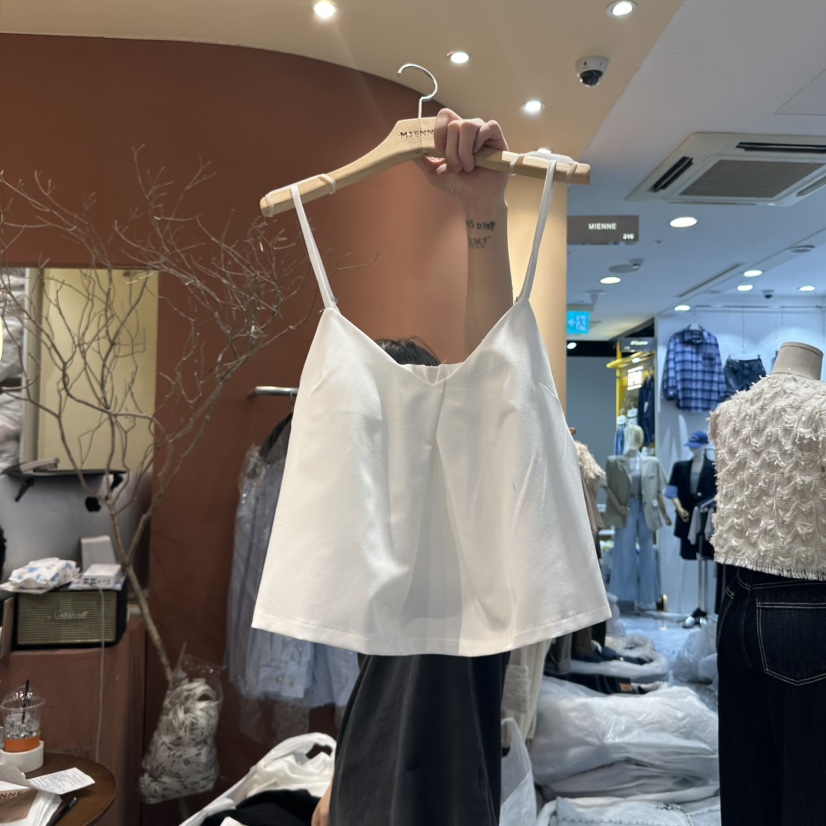 MIENNE東大門實拍女裝新品推薦職業25春夏熱賣真品吊帶背心MIENNE吊帶/背心