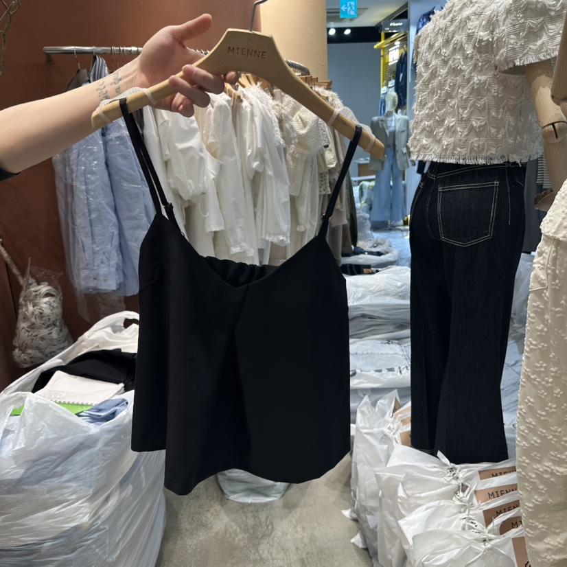 MIENNE東大門實拍女裝新品推薦職業25春夏熱賣真品吊帶背心MIENNE吊帶/背心圖色3