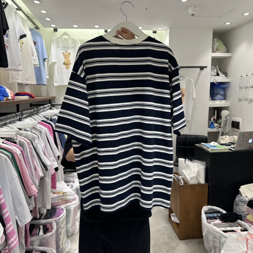 EVE韓國直郵女裝新品25春夏真品休閑推薦時尚職業人氣熱賣T恤EVET恤