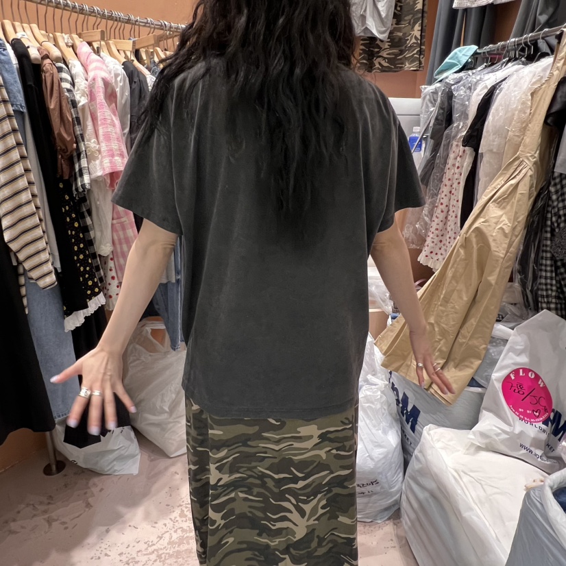 BY FLOW韓國代購女士新品真品人氣熱賣休閑職業25春夏時尚T恤BY FLOWT恤
