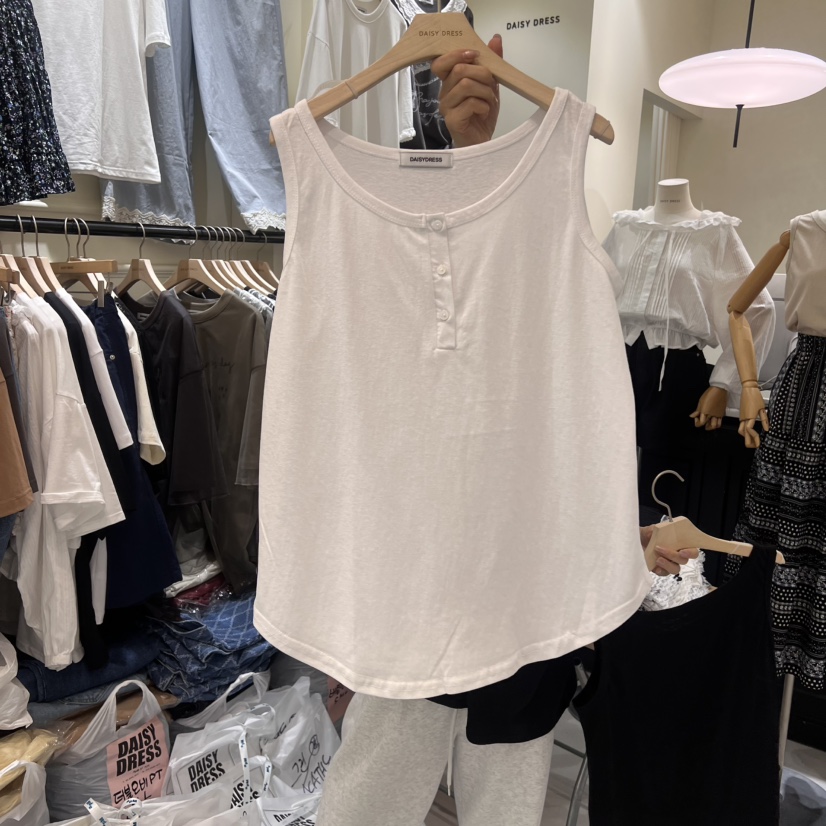 DAISY DRESS韓國代購女裝新款人氣25春夏熱賣職業吊帶背心DAISY DRESS吊帶/背心