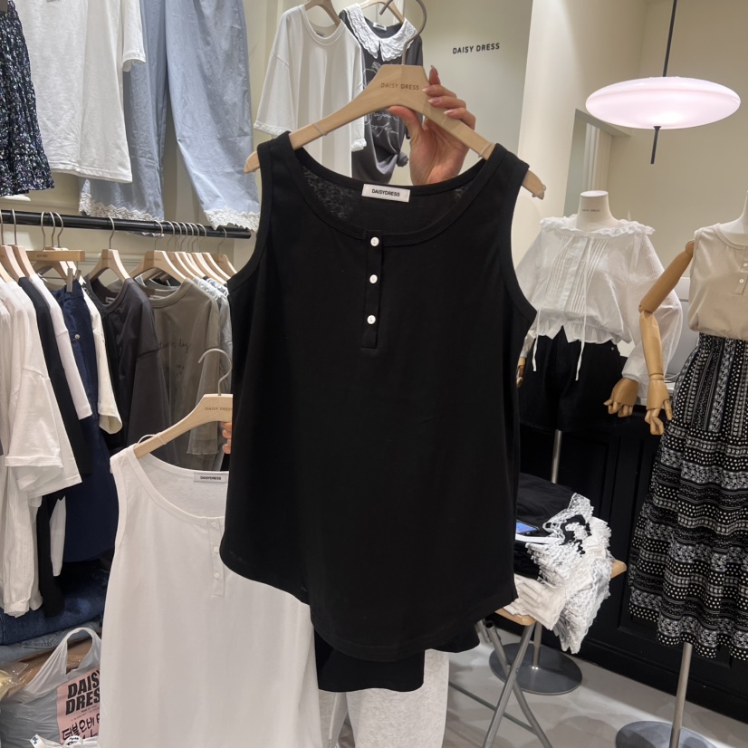 DAISY DRESS韓國代購女裝新款人氣25春夏熱賣職業吊帶背心DAISY DRESS吊帶/背心圖色3