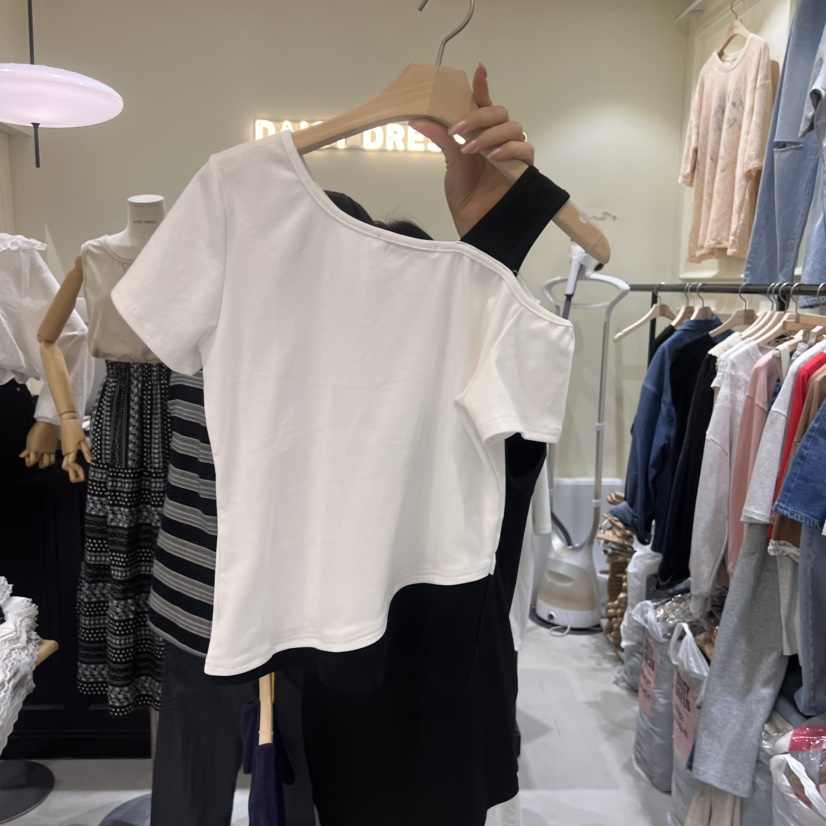 DAISY DRESS韓國直郵女裝新品25春夏人氣熱賣職業時尚真品T恤DAISY DRESST恤