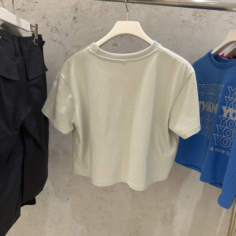 6PENCE-P東大門實拍女士新品時尚熱賣真品人氣推薦25春夏T恤6PENCE-PT恤
