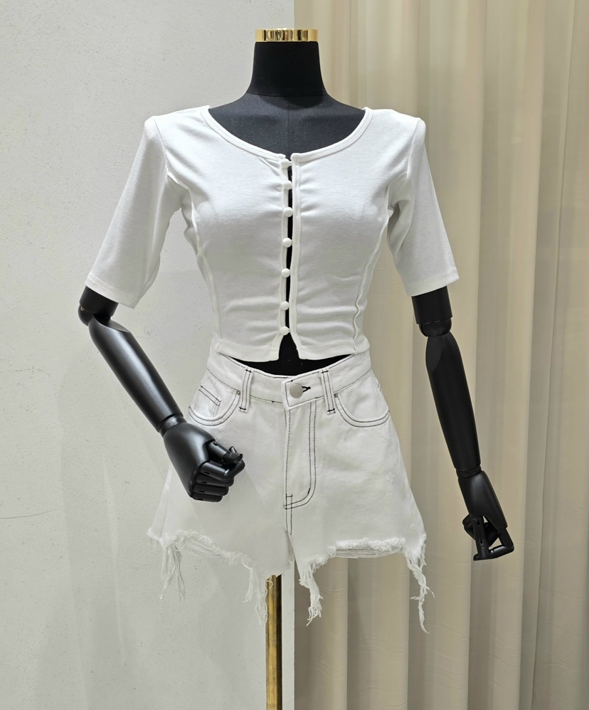 LOTTIMO韓國直郵女士新品25春夏熱賣休閑推薦人氣時尚職業短褲LOTTIMO短褲